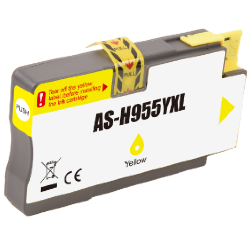HP 955XL - L0S69AA Yellow High-Yield Ink 1600 Pages - Compatible HP 955XL - L0S69AA Yellow High-Yield Ink 1600 Pages - Compatible