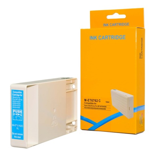 Epson 676XL Cyan Ink Cartridge 1,200 Pages - Compatible Epson 676XL Cyan Ink Cartridge 1,200 Pages - Compatible