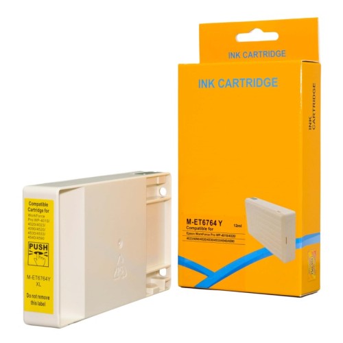 Epson 676XL Yellow Ink Cartridge 1,200 Pages - Compatible Epson 676XL Yellow Ink Cartridge 1,200 Pages - Compatible
