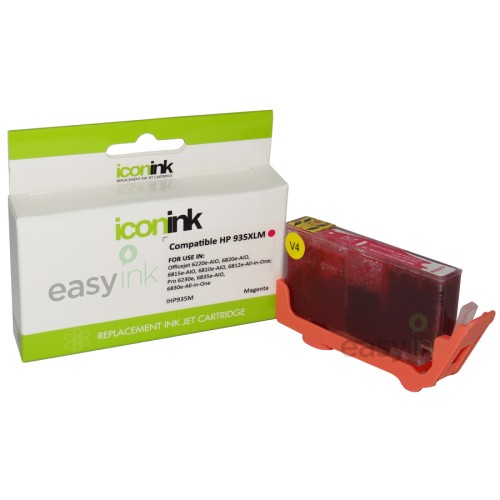 HP 935XL Magenta Hi-Yield Ink Cartridge 825 Pages - Compatible HP 935XL Magenta Hi-Yield Ink Cartridge 825 Pages - Compatible