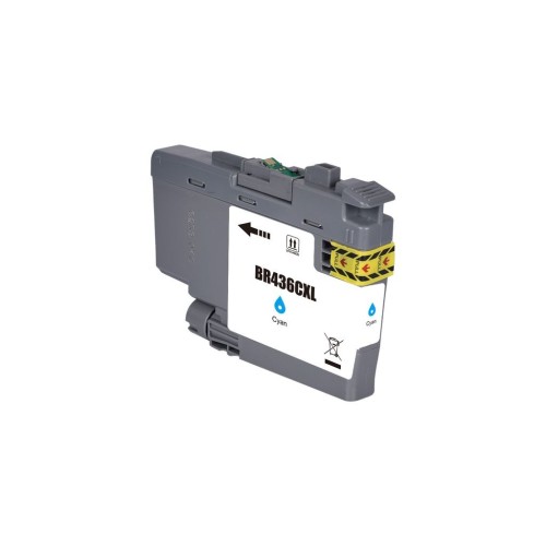 Brother LC436XL Cyan Ink Cartridge 5000 Pages - Compatible Brother LC436XL Cyan Ink Cartridge 5000 Pages - Compatible