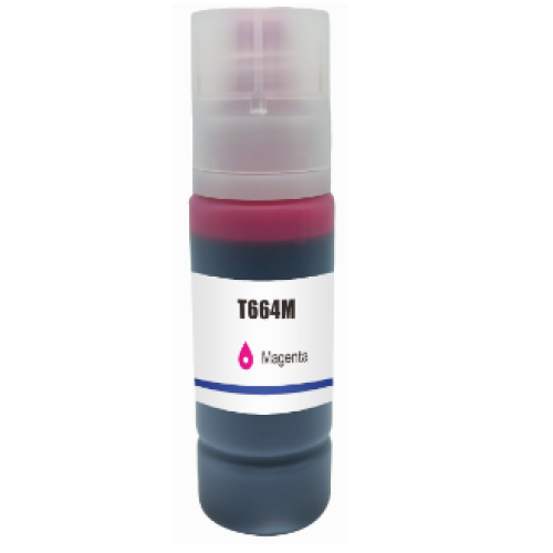 Epson T664 - C13T664392 Magenta Ink Bottle 7500 Pages - Compatible Epson T664 - C13T664392 Magenta Ink Bottle 7500 Pages - Compatible