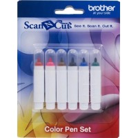 Brother ScanNCut CAPEN1 6-Colur Pen Set Brother ScanNCut CAPEN1 6-Colur Pen Set