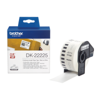 Brother DK22225 38mm x 30m Continuous Paper Label - Genuine Brother DK22225 38mm x 30m Continuous Paper Label - Genuine
