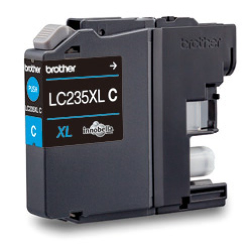 Brother LC235XLC Cyan Ink Cartridge 1,200 Pages - Genuine Brother LC235XLC Cyan Ink Cartridge 1,200 Pages - Genuine