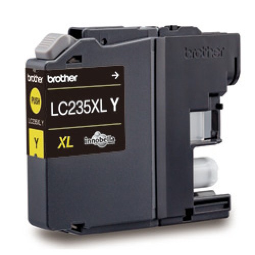 Brother LC235XLY Yellow Ink Cartridge 1,200 Pages - Genuine Brother LC235XLY Yellow Ink Cartridge 1,200 Pages - Genuine