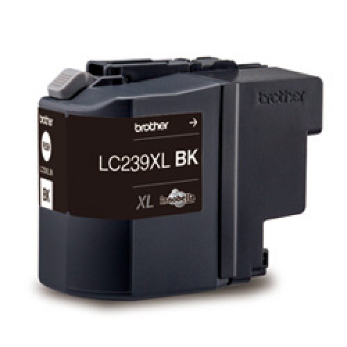 Brother LC239XLBK Black Ink Cartridge 2,400 Pages - Genuine