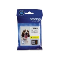 Brother LC3311Y Yellow Ink Cartridge 200 Pages - Genuine