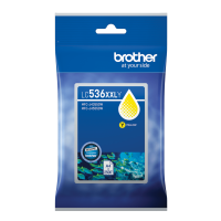 Brother LC536XXLY Yellow Ink Cartridge 2,500 Pages - Genuine