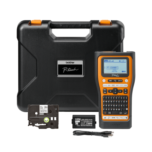 Brother PTE560BTVP Portable Bluetooth Electrician Label Maker