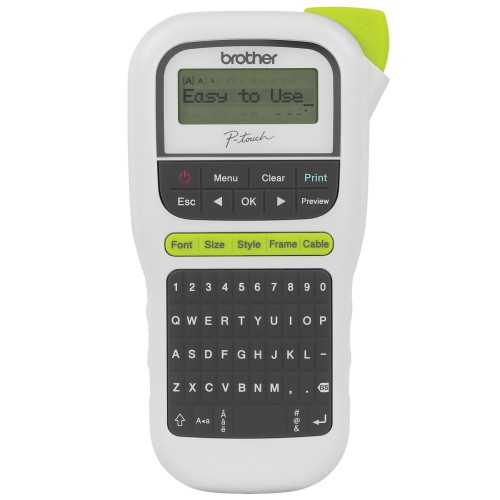 PTH110 Brother White Handheld Labelling Machine PTH110 Brother White Handheld Labelling Machine