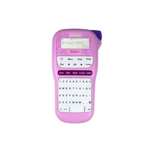 PTH110 Brother Pink Handheld Labelling Machine PTH110 Brother Pink Handheld Labelling Machine