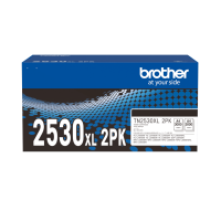 Brother TN2530XL2PK Black Toner 2-Pack 3,000 Pages x2 - Genuine