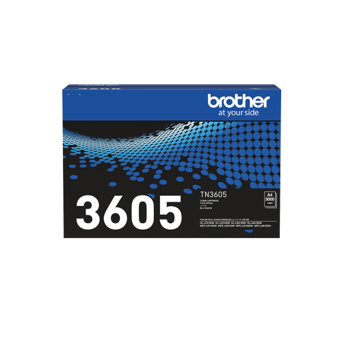 Brother TN3605 Black Toner Cartridge 3,000 Pages - Genuine Brother TN3605 Black Toner Cartridge 3,000 Pages - Genuine