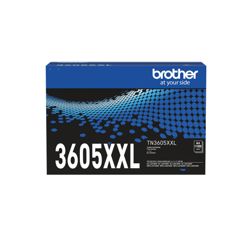 Brother TN3605XXL Black Toner Cartridge 11,000 Pages - Genuine Brother TN3605XXL Black Toner Cartridge 11,000 Pages - Genuine