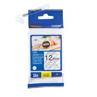 Brother TZE131S 12mm Black on Clear 4M Label Tape - Genuine