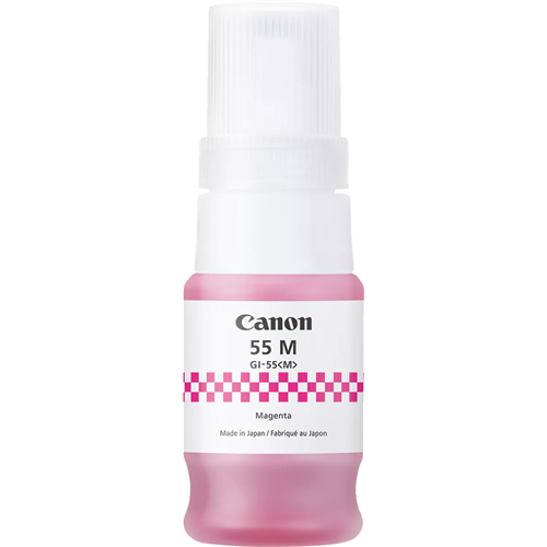 Canon Gi55M Magenta Ink Bottle 3,000 Pages - Genuine Canon Gi55M Magenta Ink Bottle 3,000 Pages - Genuine