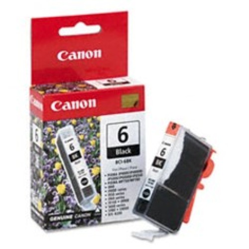 Canon BCI6BK Ink Cartridge - Black - Genuine Canon BCI6BK Ink Cartridge - Black - Genuine