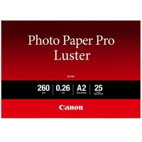 LU-101A2-25 Canon Luster Photo Paper 25 Sheets 260 gsm A2 LU-101A2-25 Canon Luster Photo Paper 25 Sheets 260 gsm A2
