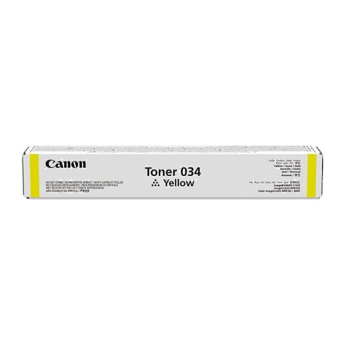 Canon CART034 NPG-034Y Yellow Toner 7,300 Pages - Genuine Canon CART034 NPG-034Y Yellow Toner 7,300 Pages - Genuine