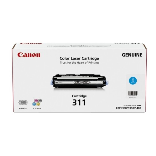Canon CART311C Cyan Toner - Genuine Canon CART311C Cyan Toner - Genuine