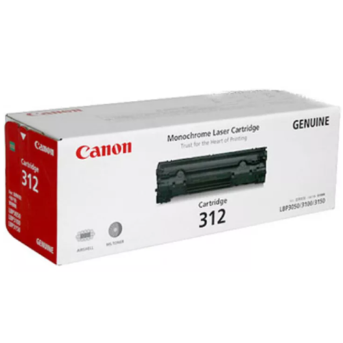 Canon CART312 Black Toner 1500 Pages - Genuine Canon CART312 Black Toner 1500 Pages - Genuine