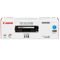 Canon CART318C Cyan Toner 2400 Pages - Genuine Canon CART318C Cyan Toner 2400 Pages - Genuine