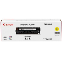 Canon CART318Y Yellow Toner 2400 Pages - Genuine Canon CART318Y Yellow Toner 2400 Pages - Genuine