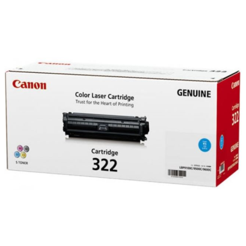 Canon CART322C Cyan Toner Cartridge 7500 Pages - Genuine Canon CART322C Cyan Toner Cartridge 7500 Pages - Genuine