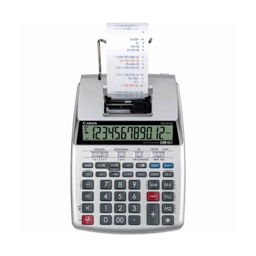 Canon P23-DTSC II 12 Digit 2 Colour Printing Calculator