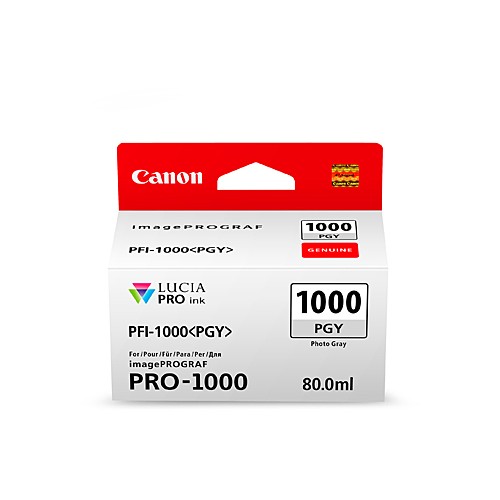 Canon PFI1000 Photo Grey Ink Cartridge - Genuine Canon PFI1000 Photo Grey Ink Cartridge - Genuine