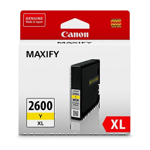 Canon PGI2600XLY Yellow Ink Cartridge - Genuine Canon PGI2600XLY Yellow Ink Cartridge - Genuine