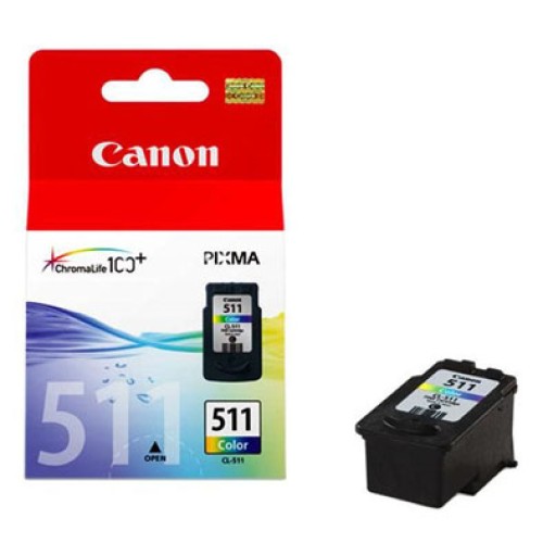 Canon CL511 Colour Ink Cartridge 244 Pages - Genuine Canon CL511 Colour Ink Cartridge 244 Pages - Genuine