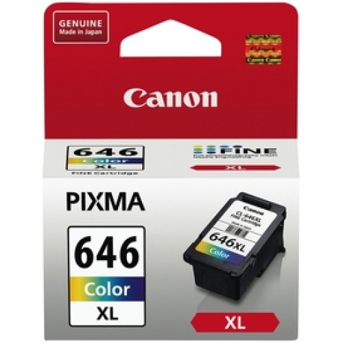 Canon CL646XLOCN High Yield Colour Ink Cartridge 400 Pages - Genuine Canon CL646XLOCN High Yield Colour Ink Cartridge 400 Pages - Genuine
