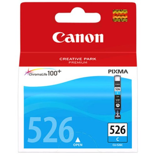 Canon CLI526C Cyan Ink Cartridge - Genuine Canon CLI526C Cyan Ink Cartridge - Genuine
