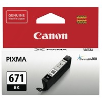 Canon CLI671BK Black Ink Cartridge - Genuine Canon CLI671BK Black Ink Cartridge - Genuine