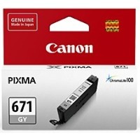 Canon CLI671GY Grey Ink Cartridge - Genuine Canon CLI671GY Grey Ink Cartridge - Genuine