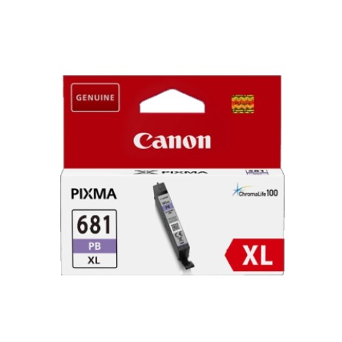 Canon CLI681XLPB Photo Blue Ink Cartridge 515 Pages - Genuine