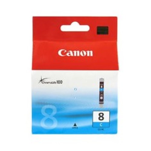 Canon CLI8C Cyan Ink Cartridge - Genuine Canon CLI8C Cyan Ink Cartridge - Genuine