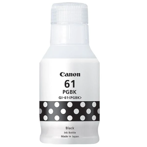 Canon GI-61PGBKOCN Ink Cartridge Black 6,000 Pages - Genuine Canon GI-61PGBKOCN Ink Cartridge Black 6,000 Pages - Genuine