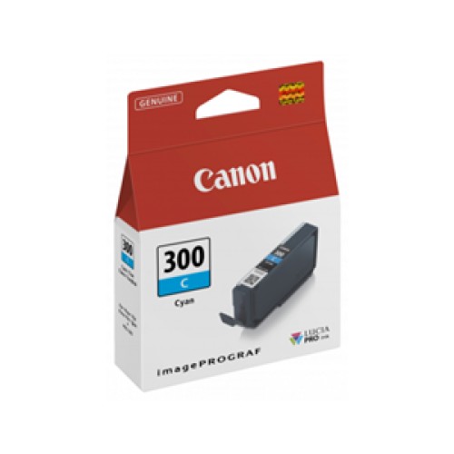 Canon PFI300C Cyan Ink Tank - Genuine Canon PFI300C Cyan Ink Tank - Genuine