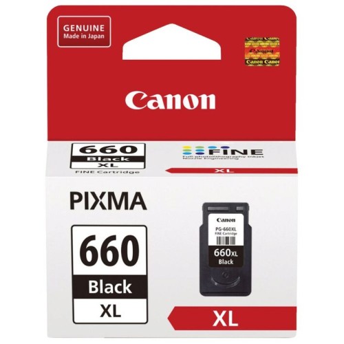 Canon PG660XL Black Ink Cartridge 400 Pages - Genuine