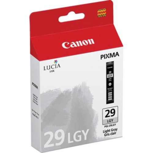 Canon PGI29LGY Light Grey Ink Catridge - Genuine Canon PGI29LGY Light Grey Ink Catridge - Genuine
