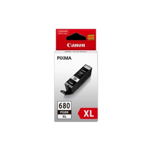Canon PGI680XLPGBK Black Ink Cartridge 400 Pages - Genuine Canon PGI680XLPGBK Black Ink Cartridge 400 Pages - Genuine