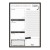 Carpe Diem Daily Planner Pad Black