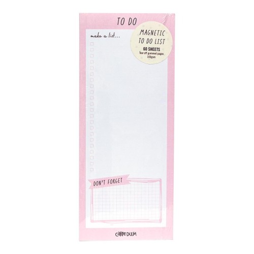 Carpe Diem Magnetic To Do List Ballerina Pink Carpe Diem Magnetic To Do List Ballerina Pink