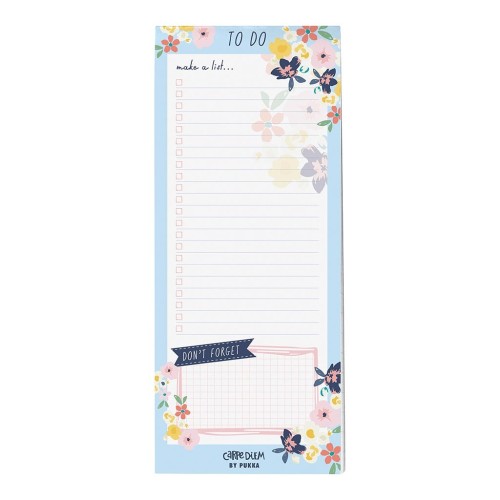 Carpe Diem Magnetic To Do List Ditzy Floral Carpe Diem Magnetic To Do List Ditzy Floral