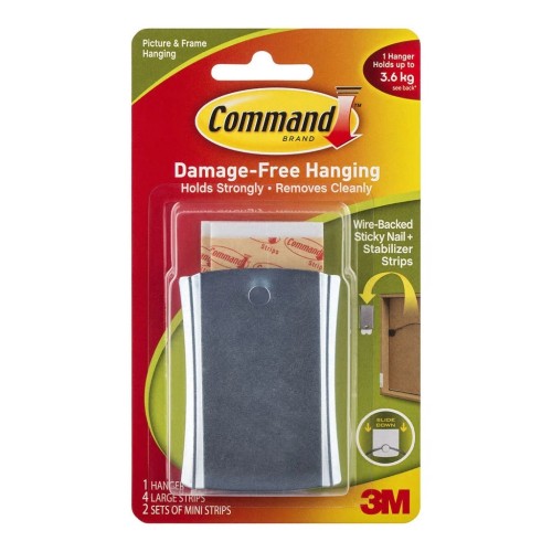 Command Picture Hanger 17048 Jumbo Metal Universal Command Picture Hanger 17048 Jumbo Metal Universal