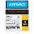 Dymo 18445 Rhino Tape Black on White Vinyl 5.5m x 19mm - Genuine