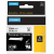 Dymo 18483 Rhino Label Tape Black on White Polyester 5.5m x12mm - Genuine